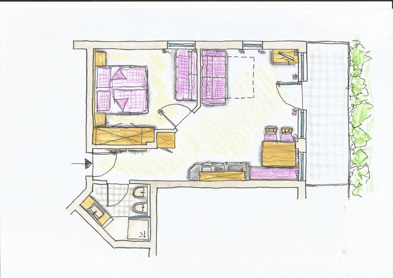 Residence Tantalus San Lorenzo di Sebato Dış mekan fotoğraf